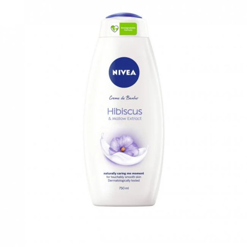 Nivea Hibiscus & Mallow Extract Shower Cream, 25.36 oz