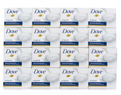 Dove White Beauty Bar, 16 ct