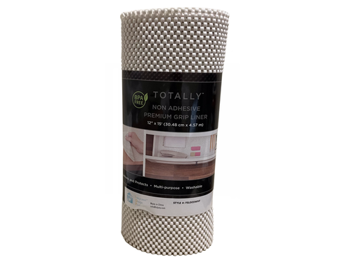 Totally Non Adhesive Premium Grip Liner, 12" x 15'