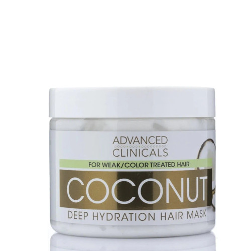 Advanced Clinicals, Coconut, Deep Hydration Hair Mask, 12 oz (340 g)