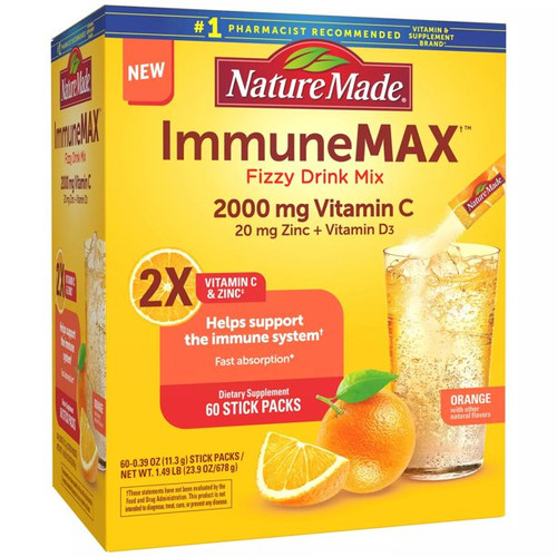 Nature Made Immune Max 60 pack, orange