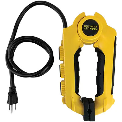 Stanley FATMAX 3-Outlet Power Claw Power Strip Clamp