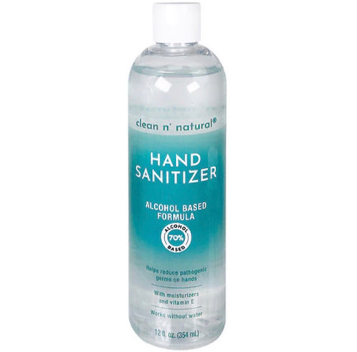 Clean n' Natural Hand Sanitizer, 12 oz