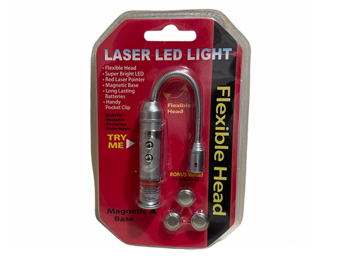 Flexible Head Laser Led Light