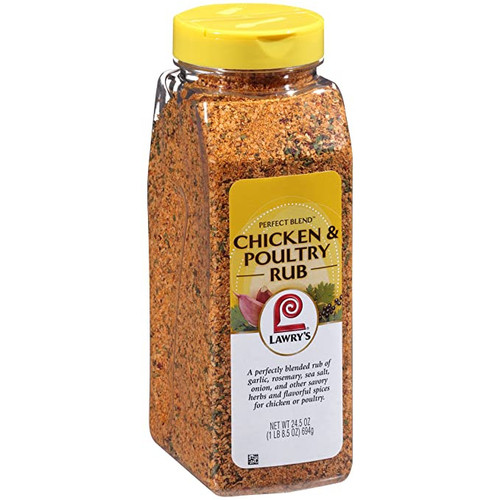 Lawry's Perfect Blend Chicken & Poultry Rub 24.5oz 2 Pack