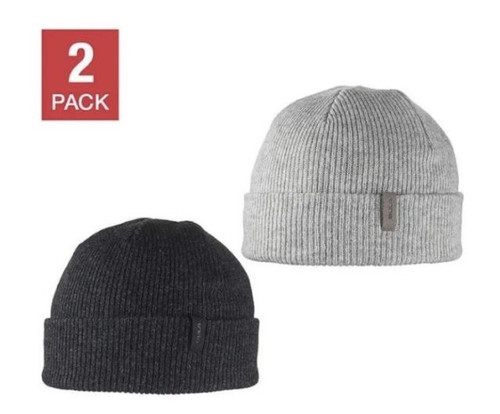 Bula-Merino Wool Blend Beanies, 2 pack