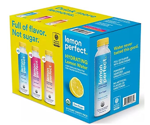Lemon Perfect Flavored Water Variety Pack (12 fl. oz, 15 pk.)