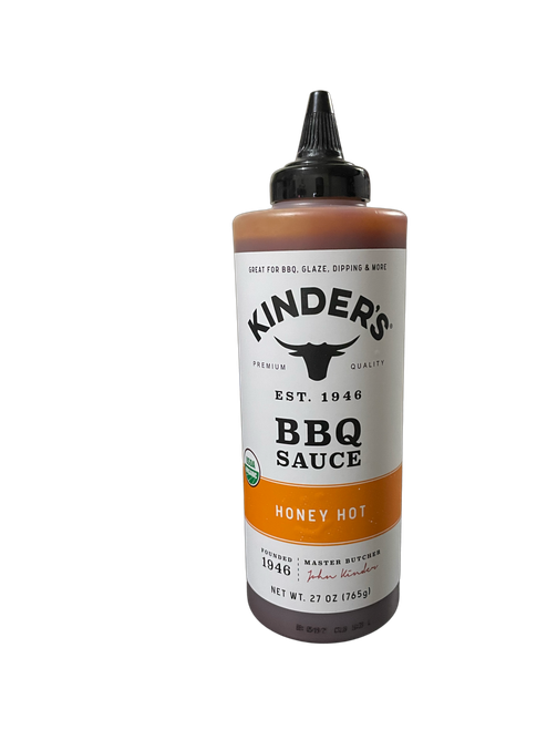 Kinder's Premium Honey Hot BBQ Sauce (27 OZ)