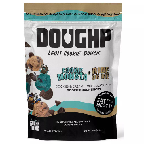 Doughp Cookie Monsta & Ride or Die Frozen Cookie Dough Drops - 10 oz.