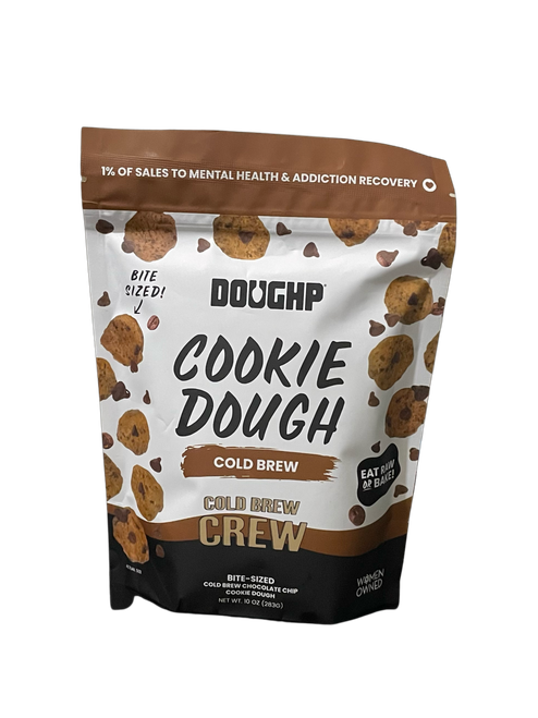 Doughp Cookie  Cold Brew Crew Frozen Cookie Dough Drops - 10 oz.