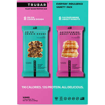 Trub Brands Protein Bars 16ct/1.76 76 OZ.
