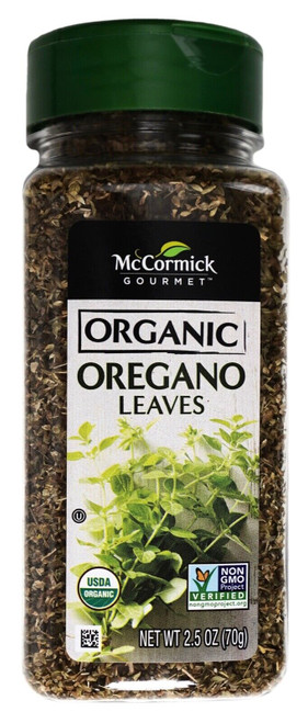 McCormick Gourmet Organic Oregano Leaves 2.5 Oz