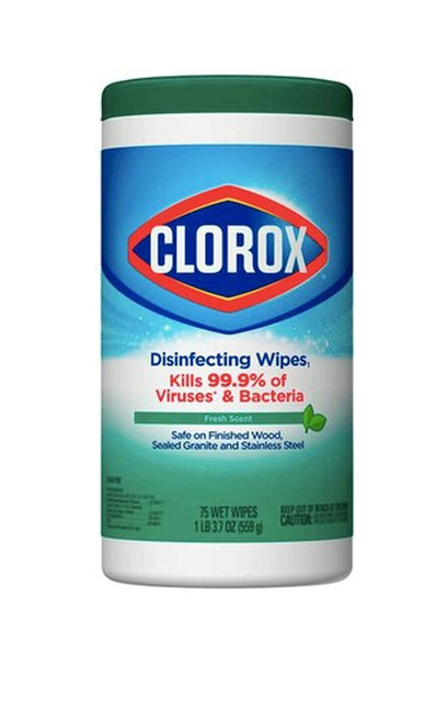 Clorox Disinfecting Wipe Fresh Scent, 85 Wipes Total
