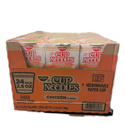 Nissin Cup Noodles Chicken Flavor Soup, 24 pk./2.5 oz