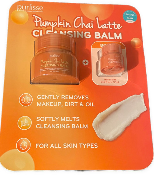 Purlisse Pumpkin Chai Latte Cleansing Balm