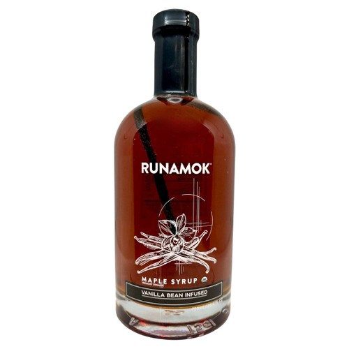 Runamok Organic Vanilla Bean Infused Maple Syrup, 25.4 oz