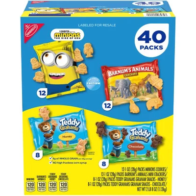 Nabisco Fun Shapes Variety Pack (1oz / 40pk)