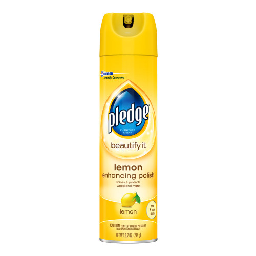 Pledge Lemon Enhancing Polish, 9.7 oz