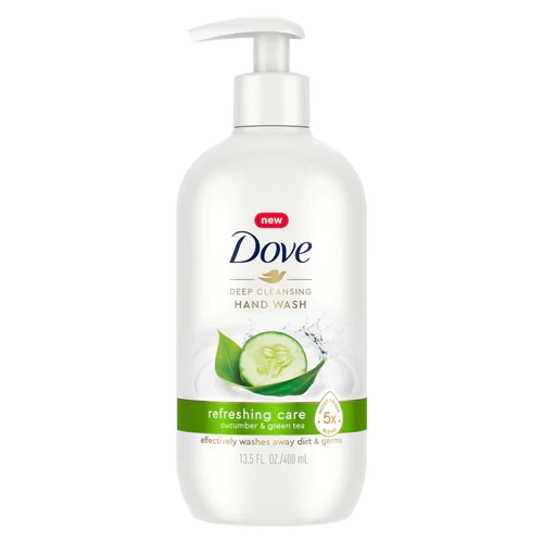 Dove Hand Wash Deep Cleansing Cucumber & Green Tea -- 13.5 fl oz