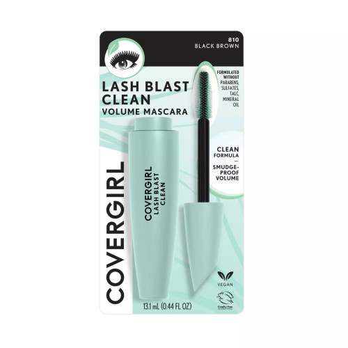 COVERGIRL Lash Blast Clean Volume Mascara, Black Brown - 0.44 fl oz