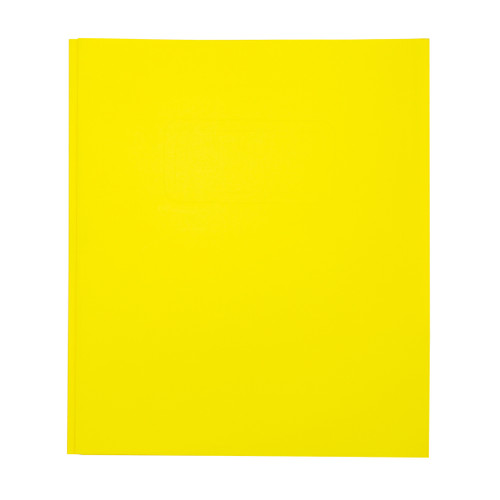 Pen + Gear Paper Folder, Yellow with Brads
