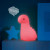 Globe Electric Dinosaur Duo Multicolor Changing LED Silicone Night Light