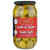 Tassos Garlic & Jalapeno Double Stuffed Super Mammoth Olives 1 Glass Jar