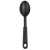 Winco NC-SS1 Black Nylon Solid Spoon