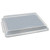 Thunder Group  PLSP1813C 18" x 13" Half Size Plastic Sheet Pan Cover