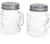 Mason Craft & More Salt and Pepper Shaker, Clear