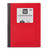 Pen + Gear Composition Book, College Ruled, 100 Pages, Red Pen + Gear Composition Book, College Ruled, 100 Pages, Red