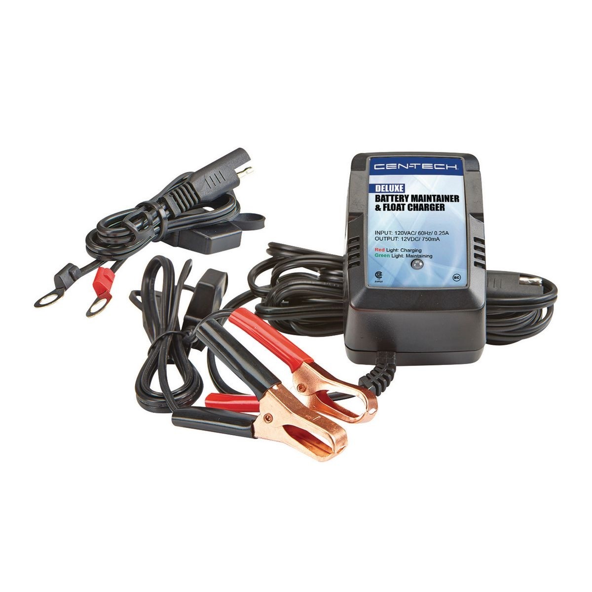 CenTech 12v Deluxe Battery Maintainer And Float Charger