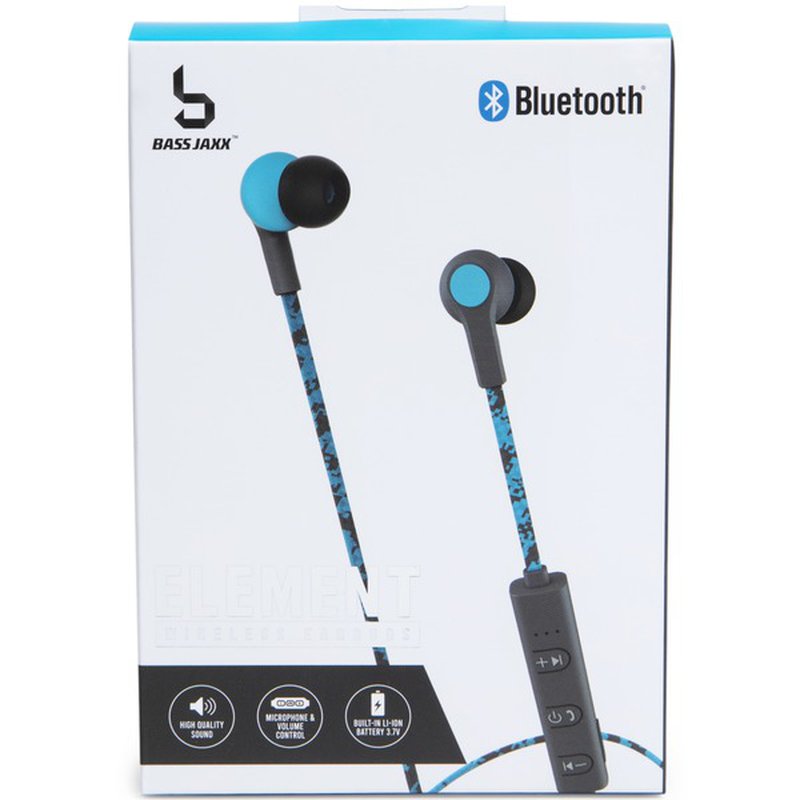 Bass Jaxx Element Wireless Earbuds