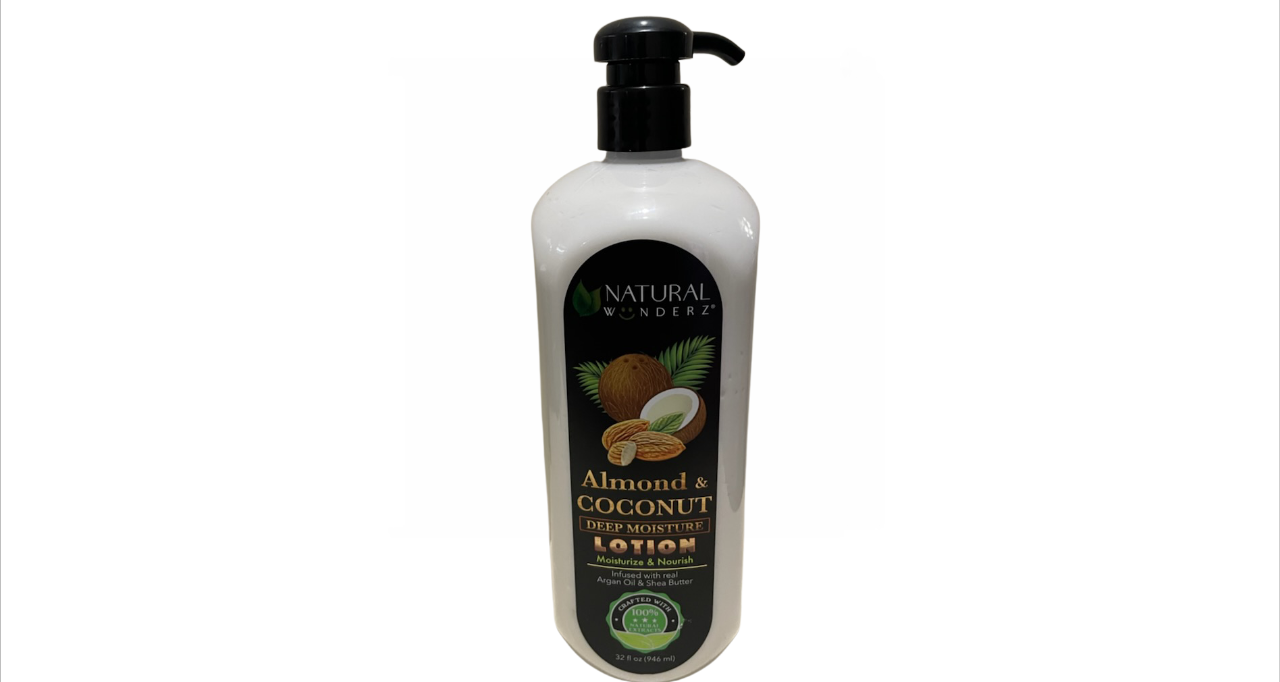 Natural Wunderz Almond & coconut Deep Moisture Lotion, 32 oz