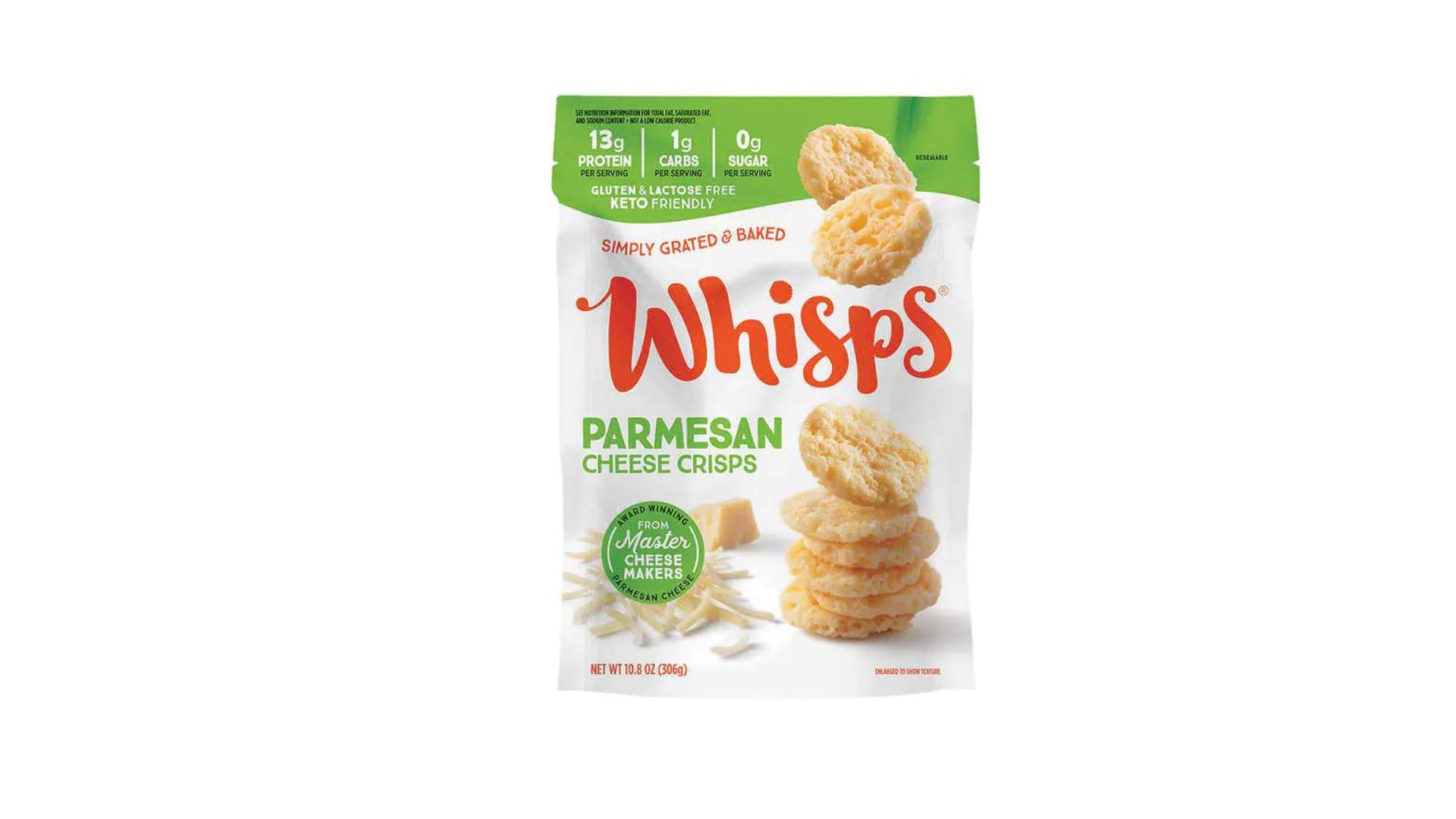 Whisps Parmesan Cheese Crisps 10.8 oz