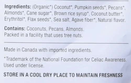 Coconut Love Organic Coconut Clusters With Cranberries And Nuts - View #4