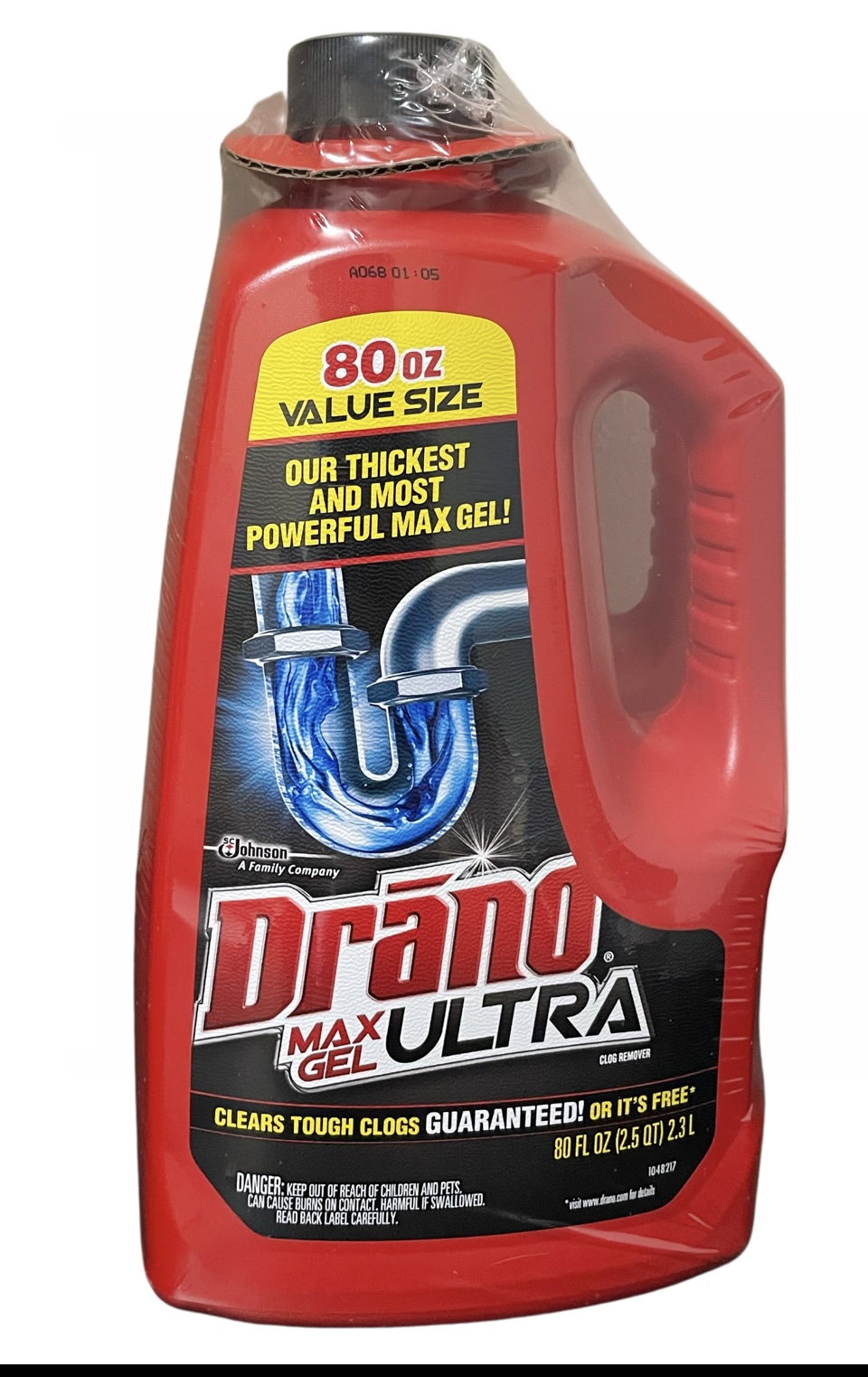 Drano Max Ultra Gel Clog Remover 80 fl. oz