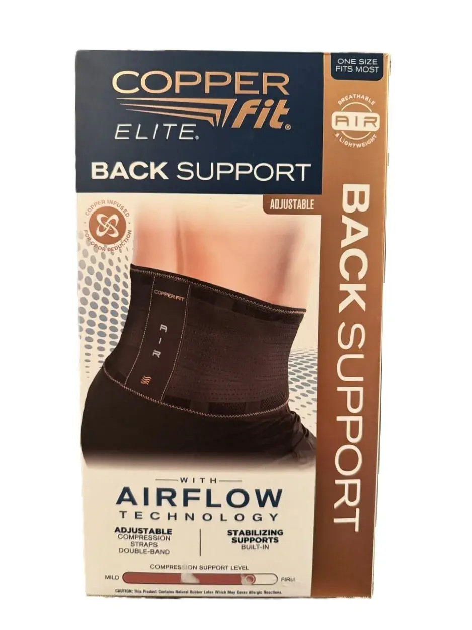 Copper Fit Back Support