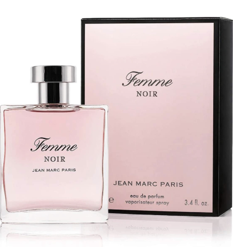 Jean Marc Paris Femme Noir Eau de Parfum Spray for Women 3.4 Oz