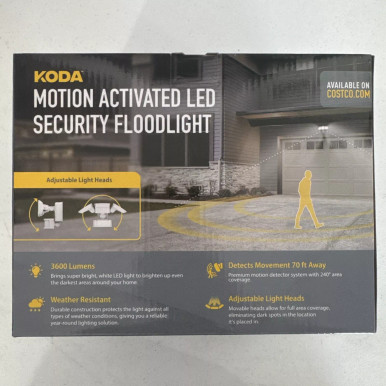 Koda Motion activated LED security floodlight.