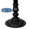 CAST IRON ORNAMENTAL TABLE BASE, 16" round base - replacementtablelegs.com