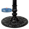 CAST IRON ORNAMENTAL TABLE BASE, 24" round base - replacementtablelegs.com