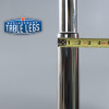 Chrome Studio Telescoping Table Leg Metal Cover - replacementtablelegs.com