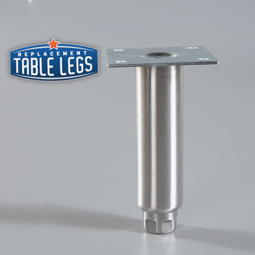 Heavy Duty Equipment Leg with foot retracted - replacementtablelegs.com Heavy Duty Equipment Leg with foot retracted - replacementtablelegs.com