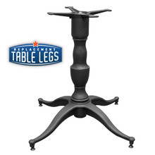 Delightful cast aluminum table base Cast Iron Decorative Table Base 32 X32 4 Leg 28 Height Column And Spider Attachment Single Replacementtablelegs Com Delightful cast aluminum table base Cast Iron Decorative Table Base 32 X32 4 Leg 28 Height Column And Spider Attachment Single Replacementtablelegs Com