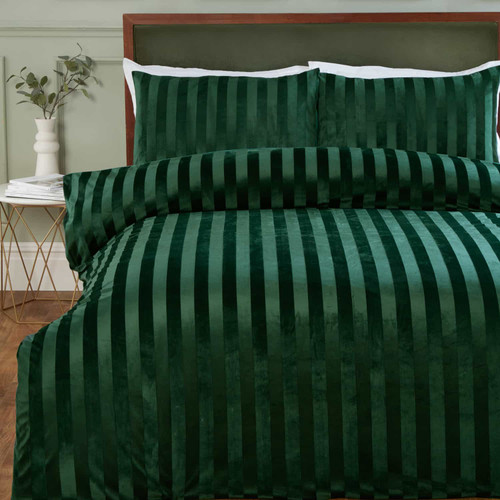 Evelyn Green Duvet Set - King