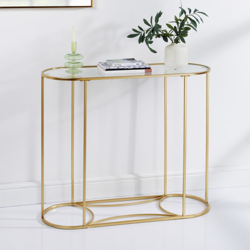 Lexi Console Table - Gold