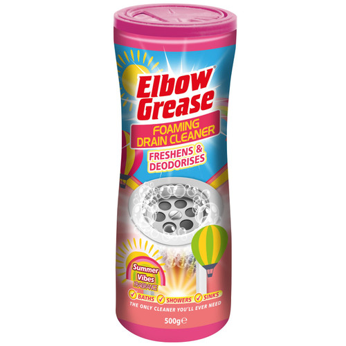 Elbow Grease Foaming Drain Cleaner 500g - Summer Vibes Edition