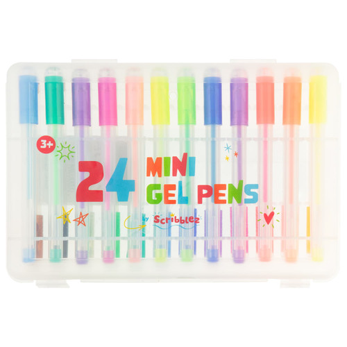 Scribblez Mini Gel Pens 24pk