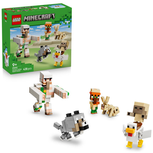 LEGO Minecraft Chicken Jockey Desert Attack 21592